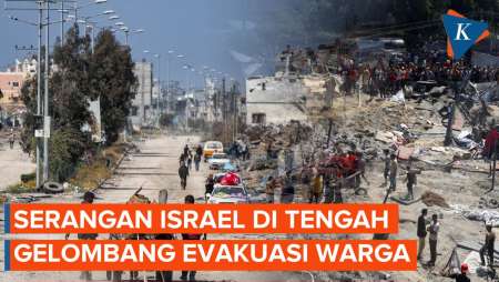 Serangan Udara dan Tank Israel di Tengah Perintah Evakuasi Tewaskan 26 Orang