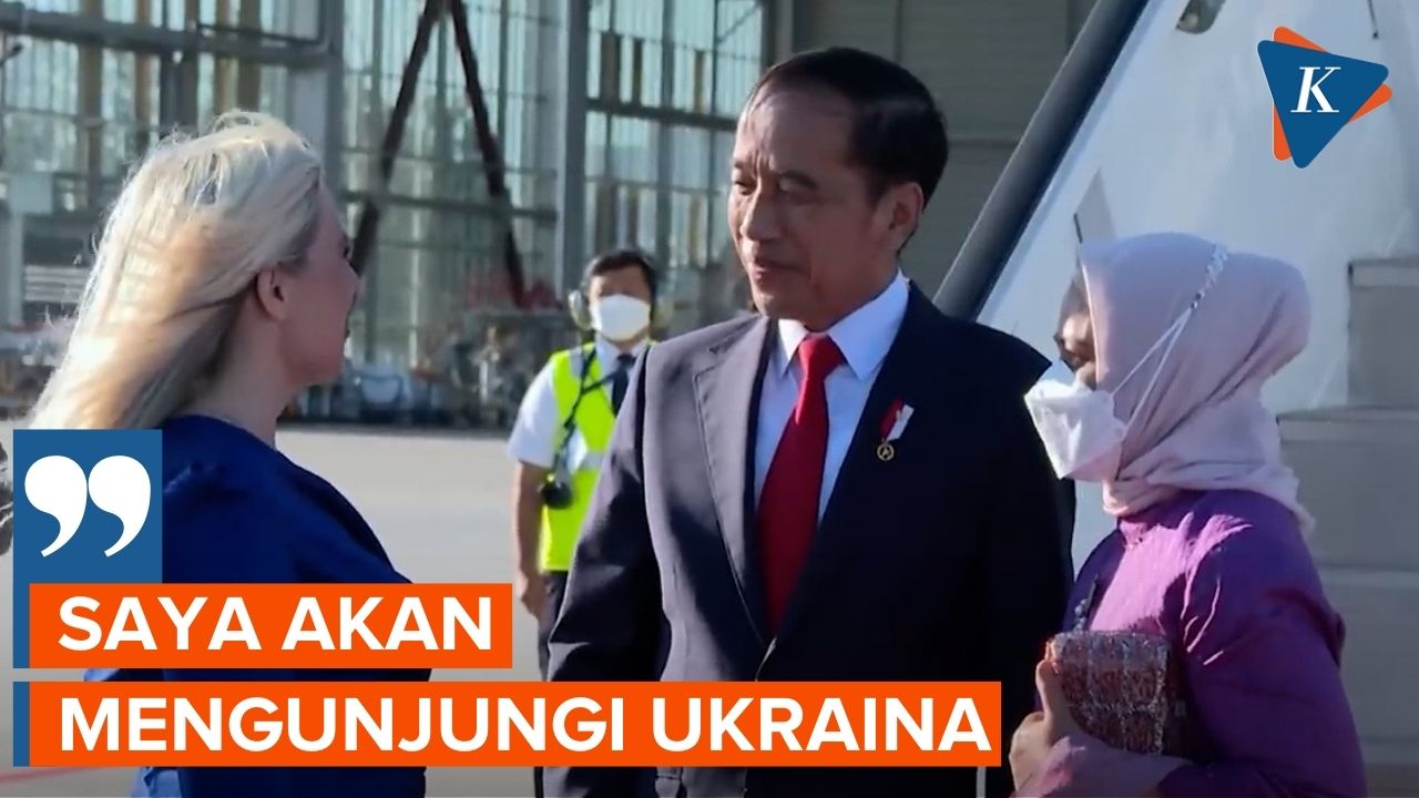 Momen Presiden Jokowi Tiba di Jerman untuk Menghadiri Pertemuan KTT G7