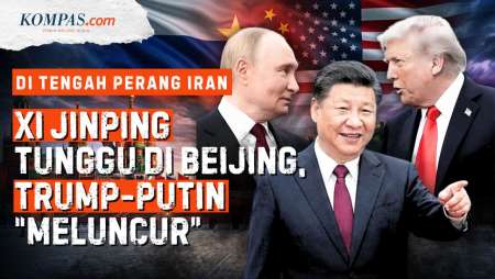 Trump-Putin "Antre" Sowan Xi Jinping Di China Saat Perang Iran