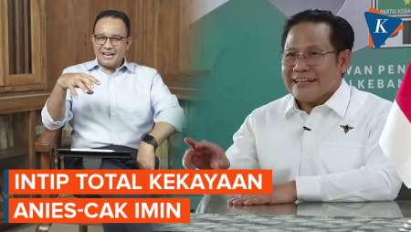 Intip Harta Kekayaan Anies dan Cak Imin