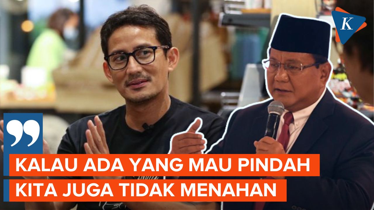 Prabowo Sebut Tidak Melarang jika Sandiaga Pindah ke PPP