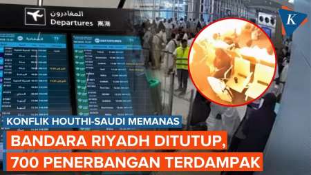 Bandara Riyadh Ditutup Hingga 17 Oktober Usai Digempur Houthi, 700 Penerbangan Terdampak