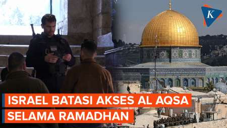 Israel Batasi Akses Ke Masjid Al Aqsa Selama Ramadhan, Kerahkan Ribuan Polisi