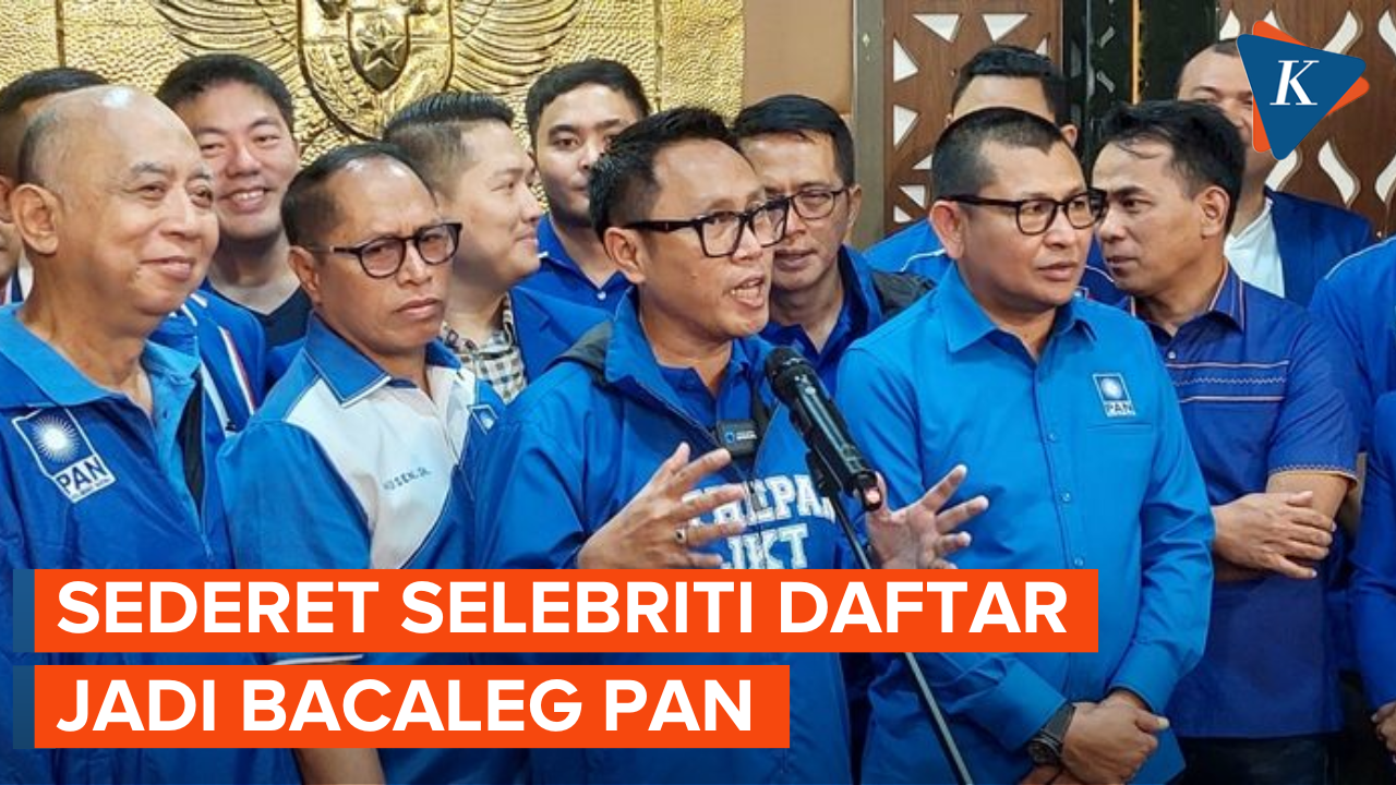 Sederet Selebriti Tanah Air Didaftarkan Jadi Bacaleg PAN