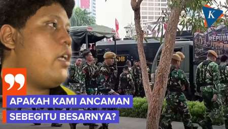 BEM UI Pertanyakan TNI Ikut Pengamanan Demo