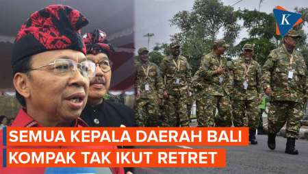 9 Kepala Daerah Bali Tak Ikut Retret Gelombang I, Termasuk Wayan Koster