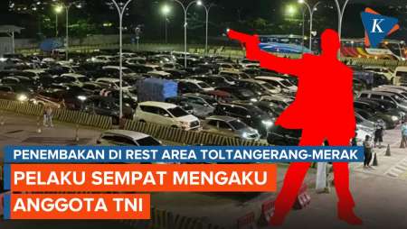 Todongkan Senjata, Pelaku Penembakan di Rest Area Tol Tangerang-Merak Mengaku Anggota TNI