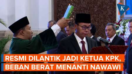 Baru Dilantik, Nawawi Pomolango Ungkap Beratnya Tugas Ketua KPK