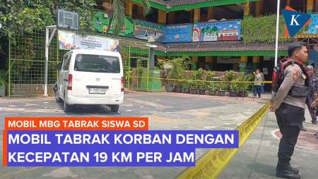 Ini Kecepatan Mobil MBG Saat Tabrak Siswa Dan Guru SD Di Jakut