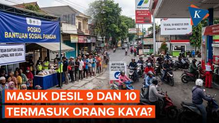 Gaduh Desil 9 Dan 10, Siapa Sebenarnya Kelompok Kaya RI?