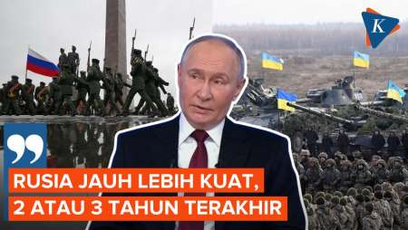 Putin Sebut Perang di Ukraina Buat Rusia Jauh Lebih Kuat