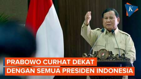 Prabowo Subianto Nostalgia Dekat dengan Presiden Indonesia dari Masa ke Masa