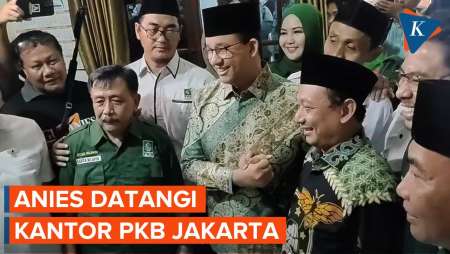 Anies Datangi Kantor PKB Setelah Dapat Rekomendasi Maju Pilkada Jakarta