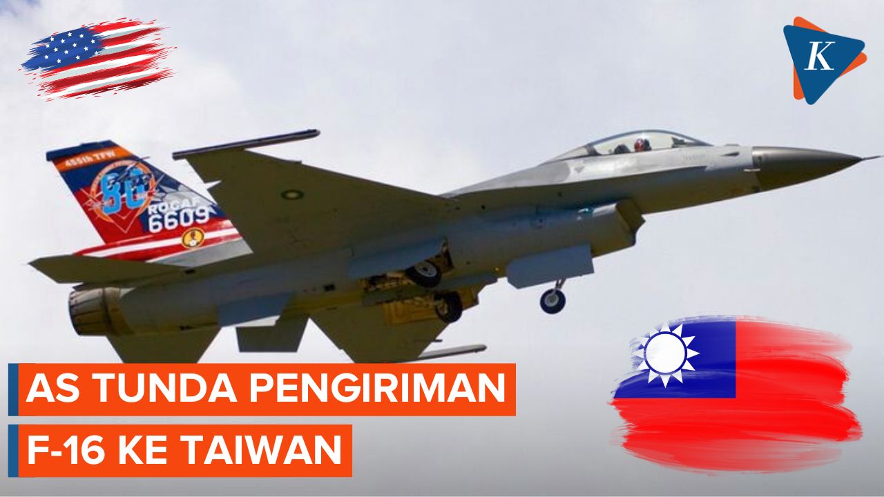 Ada Masalah, AS Tunda Pengiriman 66 Jet Tempur F-16V ke Taiwan