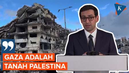 Perancis Tolak Rencana Pemindahan Paksa Warga Palestina dari Gaza