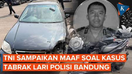 TNI Buka Suara soal Prajuritnya di Kasus Tabrak Lari Polisi Bandung