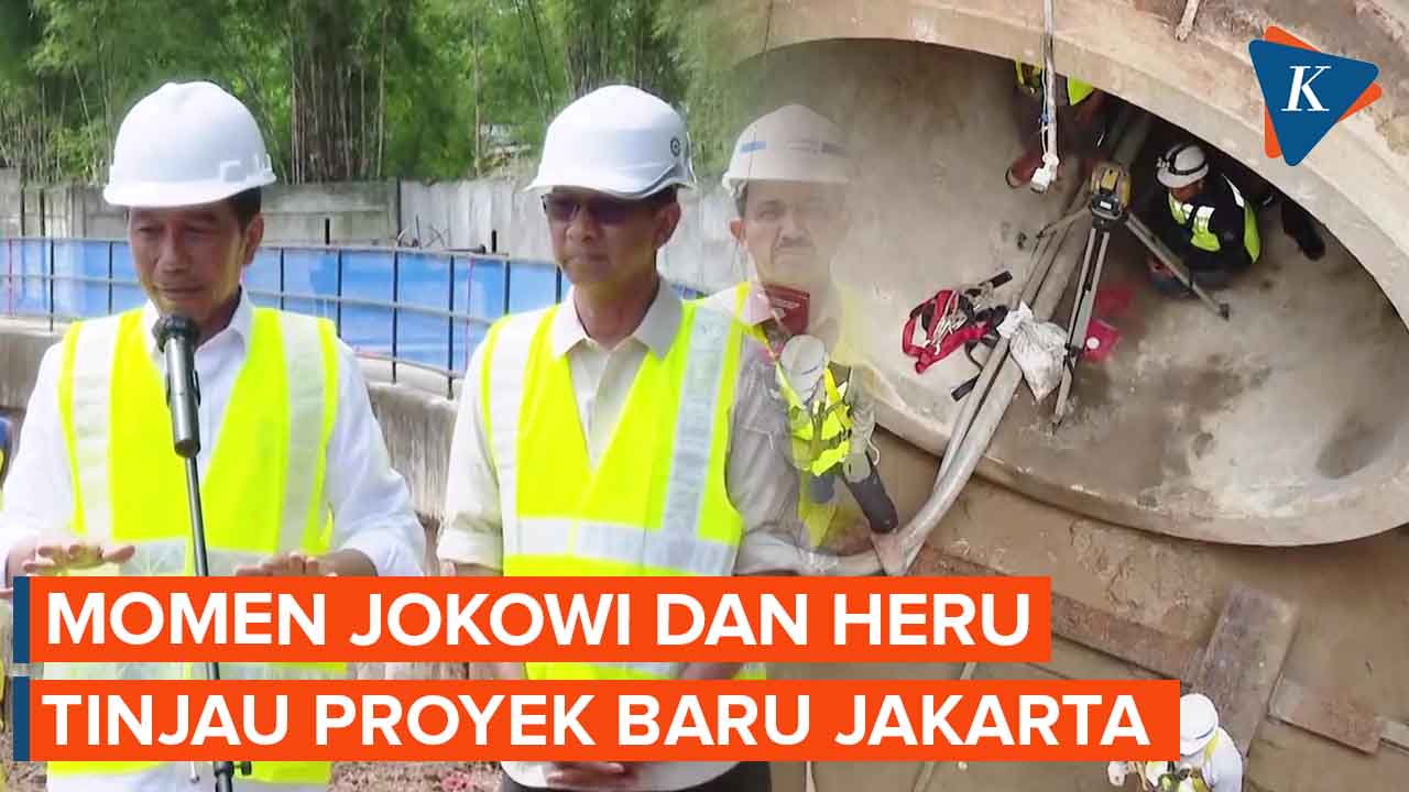 Jokowi Jelaskan soal Proyek Sodetan Ciliwung untuk Atasi Banjir Jakarta