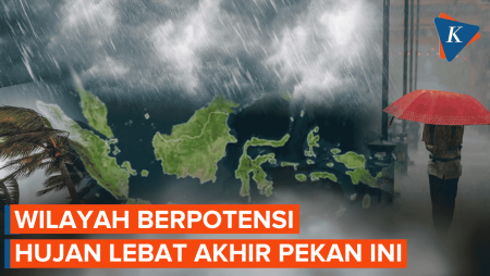 Hujan Sedang Hingga Lebat Berpotensi Terjadi Sabtu-Minggu, Ini Daerahnya!