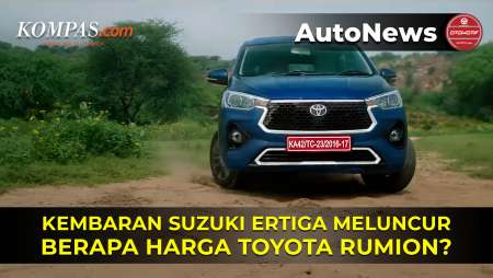 Toyota Rumion Kembaran Suzuki Ertiga Meluncur, Harga Rp 180 Jutaan