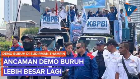 Massa Buruh Ancam Bawa 100.000 Orang Ke Jakarta Jika Tuntutan Tak Dipenuhi