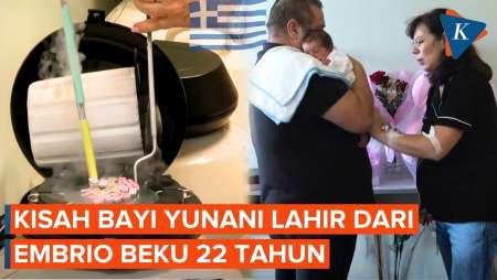 Bayi Lahir dari Embrio yang Membeku 22 Tahun, Pasangan Yunani Bangkit dari Duka