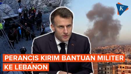 Perancis Turun Tangan, Bakal Bantu Militer Lebanon Di Tengah Gempuran Israel