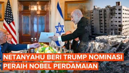 Netanyahu Nominasikan Trump Peraih Nobel Perdamaian di Momen Makan Malam