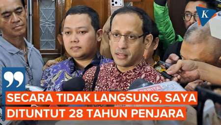 [FULL] Pernyataan Nadiem Usai Dituntut 18 Tahun Penjara