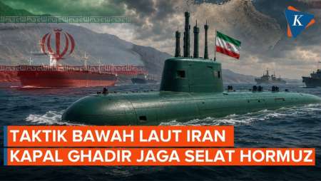 Taktik Bawah Laut Iran, Kapal Ghadir Diterjunkan Jaga Selat Hormuz