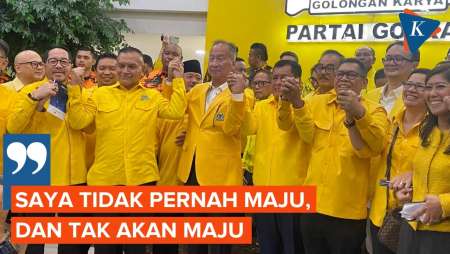 Gantikan Airlangga, Agus Gumiwang Tegas Tak Akan Maju Jadi Ketum Golkar