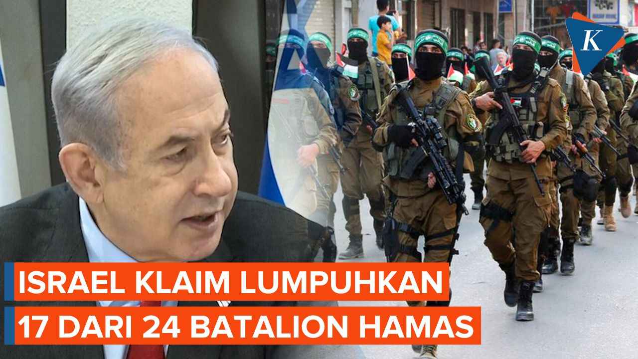 Netanyahu: Israel Lumpuhkan 17 dari 24 Batalion Tempur Hamas