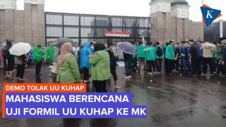Tolak UU KUHAP, Mahasiswa Berencana Uji Formil Ke MK