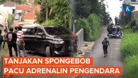 Cerita Wisatawan Lewati Tanjakan Spongebob, Banyak yang Gagal