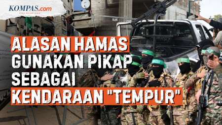 Bukan Tank, Kenapa Hamas Jadikan Pikap Sebagai Kendaraan "Tempur"?