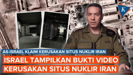 Usai AS, Gantian Israel Sibuk Klaim Kerusakan Situs Nuklir Iran Pakai Video Serangan Udara