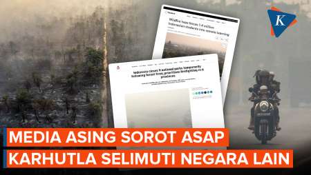 Media Asing Sorot Karhutla Indonesia, Singgung Taman Nasional Tutup hingga Asap ke Negara Lain