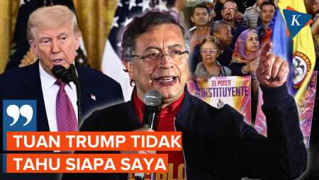 Disanksi AS, Presiden Kolombia: Tuan Trump Tidak Tahu Siapa Saya