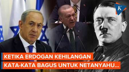 Sumpah Serapah Erdogan ke Netanyahu, dari Vampir sampai Kutukan Firaun dan Hitler