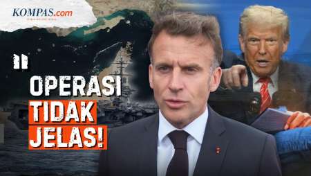 Macron Sindir Trump, Operasi Di Selat Hormuz Tak Jelas