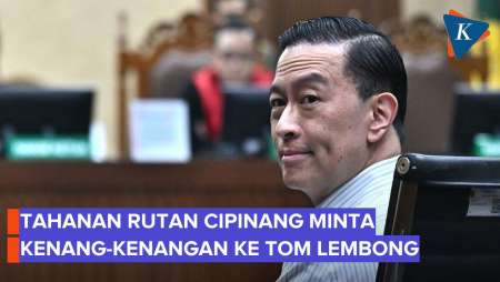 Tahanan Rutan Cipinang Minta Kenang-kenangan ke Tom Lembong