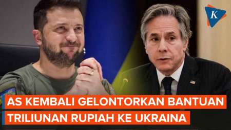 AS Umumkan Beri Paket Bantuan Lagi ke Ukraina Senilai Rp 9,13 T