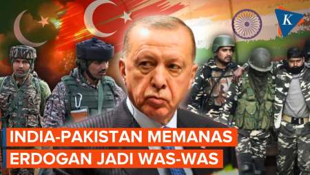 Ekspresi Kekhawatiran Erdogan Lihat Panasnya Konflik India-Pakistan