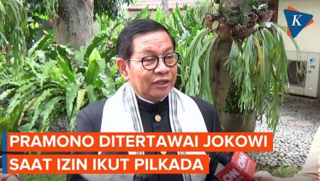 Pramono Ditertawai Jokowi Saat Minta Izin Maju Pilkada