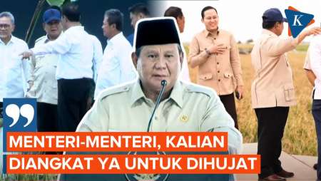 Prabowo: Menteri Diangkat Untuk Dihujat!