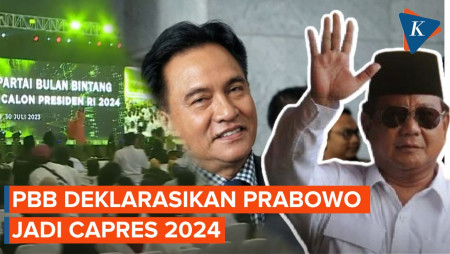 Resmi, PBB Deklarasi Dukung Prabowo Jadi Capres 2024