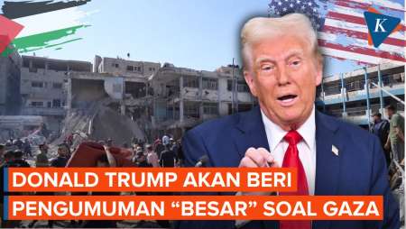 Trump Akan Beri Pengumuman 