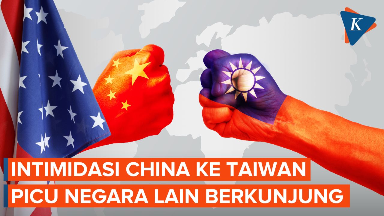 Intimidasi China Memicu Minat Negara Lain untuk Berkunjung ke Taiwan