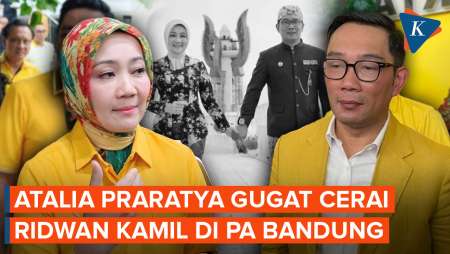 Ridwan Kamil Digugat Cerai Oleh Atalia Praratya Di PA Bandung
