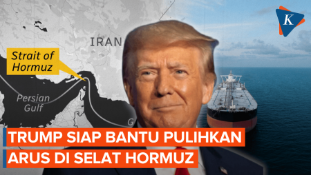 Sebut Iran Bisa Panen Cuan, Trump Siap Bantu Pulihkan Selat Hormuz