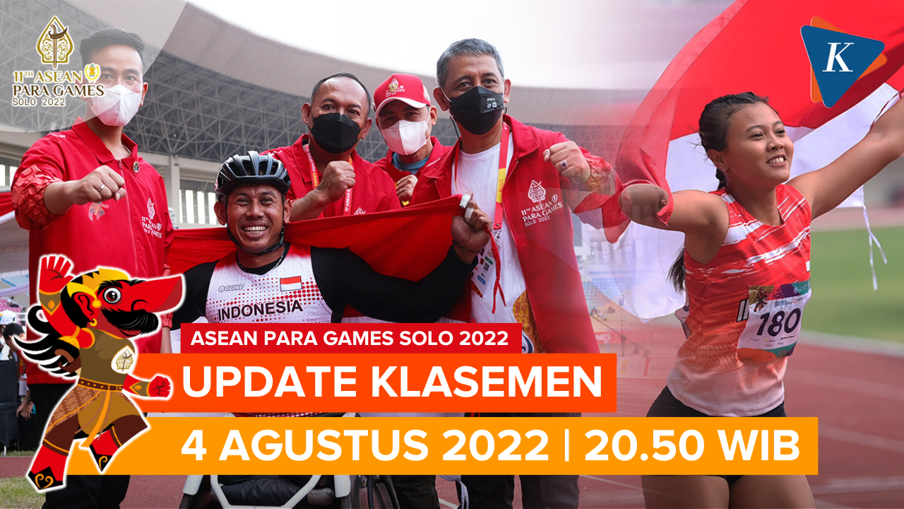 Update Klasemen Asean Para Games 2022 | 4 Agustus 2022